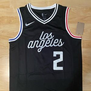 Kawhi Leonard Black LA Clippers Los Angeles Jersey Various Sizes Swingman